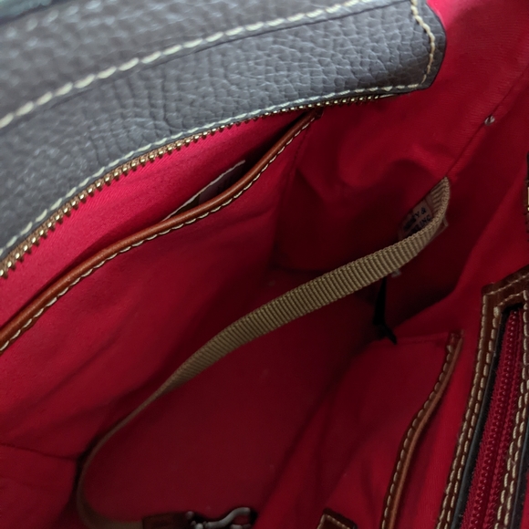 Dooney & Bourke Lexington Medium Size Tote in Elephant - Picture 5 of 5